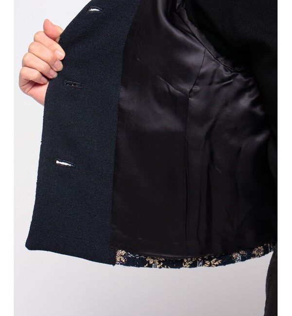 LOULOU WILLOUGHBY「【LOULOU WILLOUGHBY】MALHIA KENTラメジャガード ジャケット」|その他|