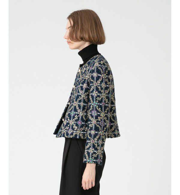 LOULOU WILLOUGHBY「【LOULOU WILLOUGHBY】MALHIA KENTラメジャガード ジャケット」|その他|