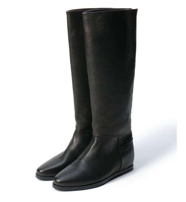 allureville「バックジップロングブーツ」|ロングブーツ|