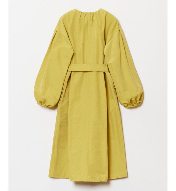 allureville「綿ナイロンクロスギャザーネックコート」|ダッフルコート|