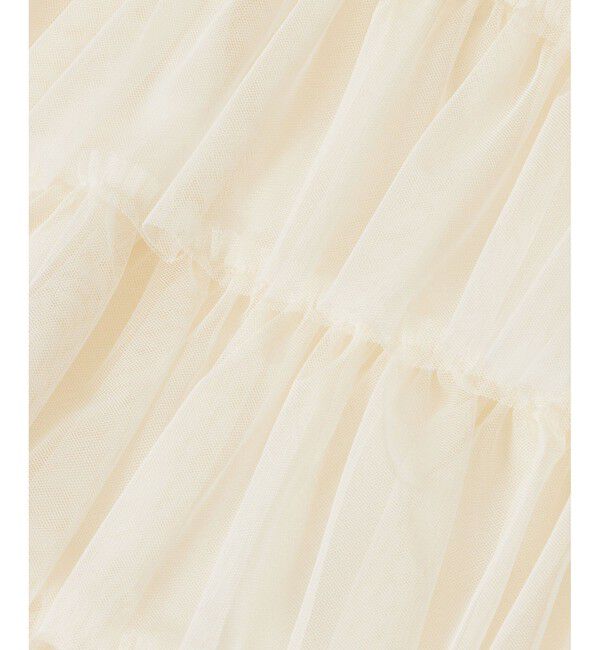 LOULOU WILLOUGHBY「【LOULOU WILLOUGHBY】ティアードチュールスカート」|スカート|