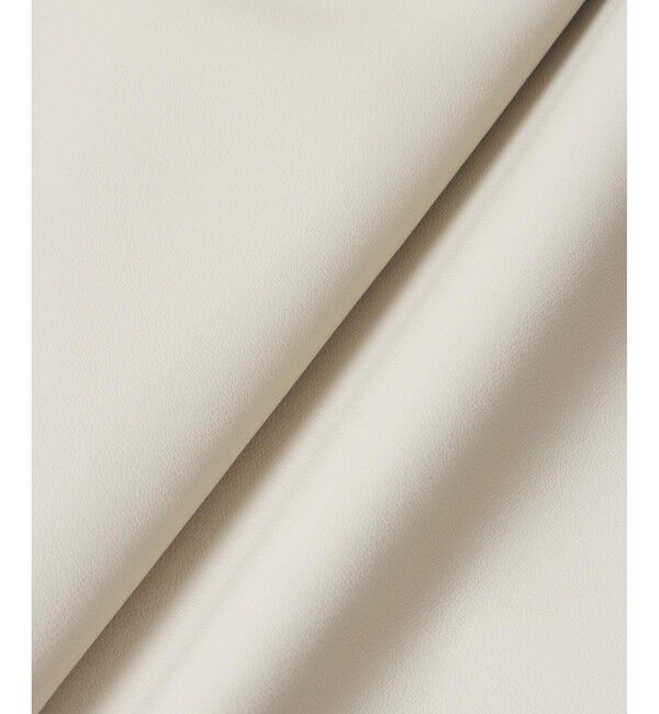 allureville「ウエストタックフェイクレザースカート」|タイト|