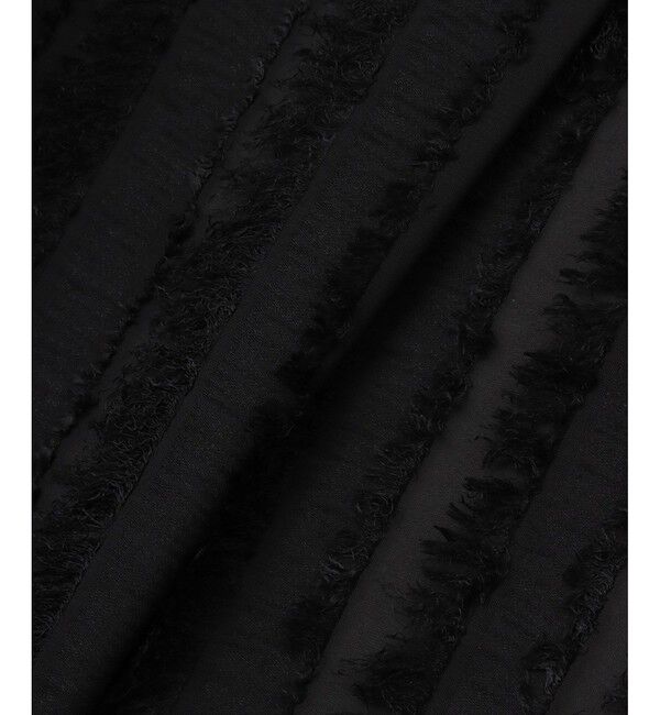 allureville「ストライプカットジャガードナローワンピース」|ワンピース|