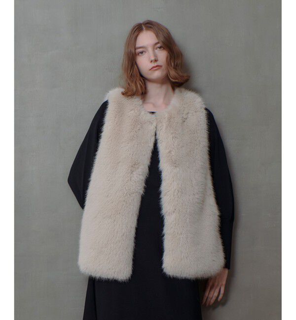 allureville「フェイクフォックスジレ」|その他|