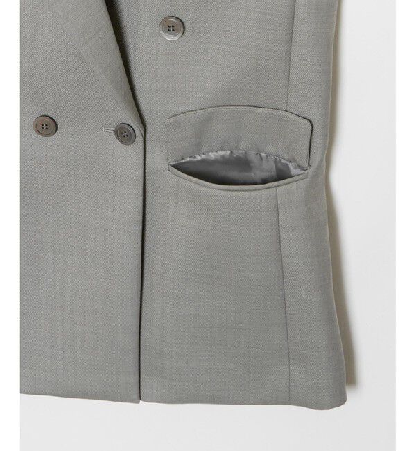 LOULOU WILLOUGHBY「【LOULOU WILLOUGHBY】ボンディングジレ」|ベスト・ジレ|