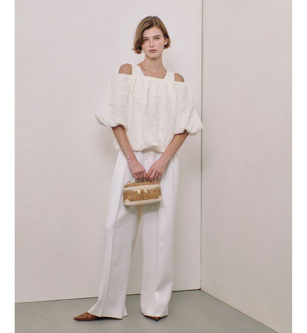 allureville「リオペルリネンダブルタックパンツ」|その他|