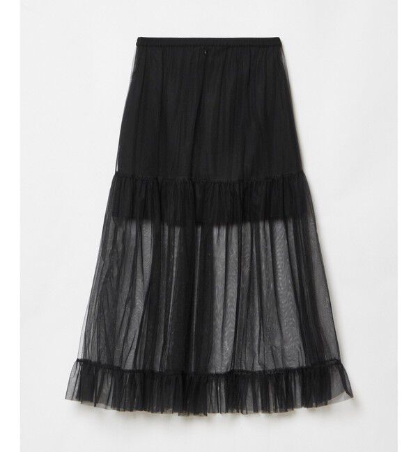 LOULOU WILLOUGHBY「【LOULOU WILLOUGHBY】チュールレイヤードミニスカート」|スカート|