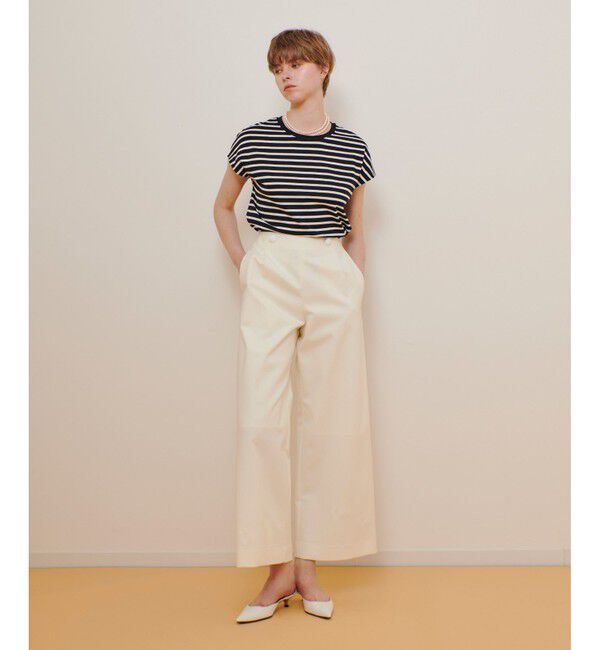 allureville「ワイドボーダープルオーバー」|Tシャツ・カットソー|