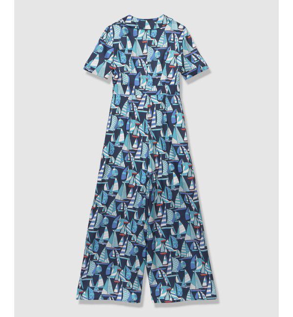 LOULOU WILLOUGHBY「【LOULOU WILLOUGHBY】ＲＡＴＴＩマリーナプリントオールインワン」|オールインワン|