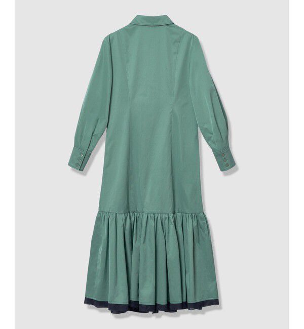 LOULOU WILLOUGHBY「【LOULOU WILLOUGHBY】メモリーツイルティアードシャツワンピース」|ワンピース|