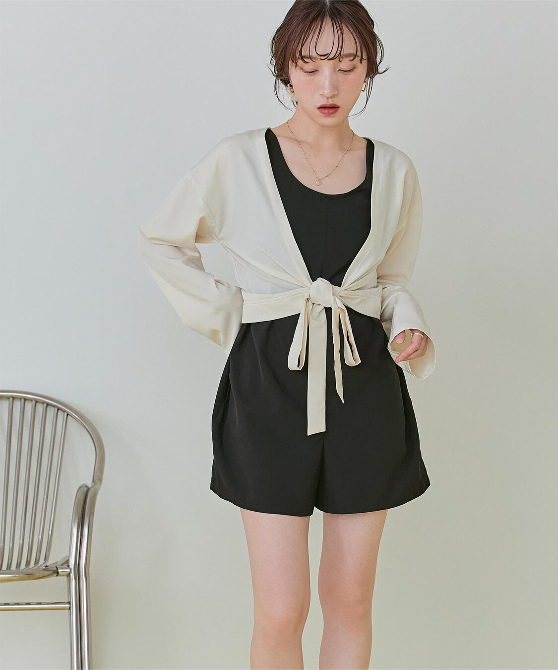 SEA DRESS「シンプルタンクトップオールインワン/水着」|コンビネゾン|