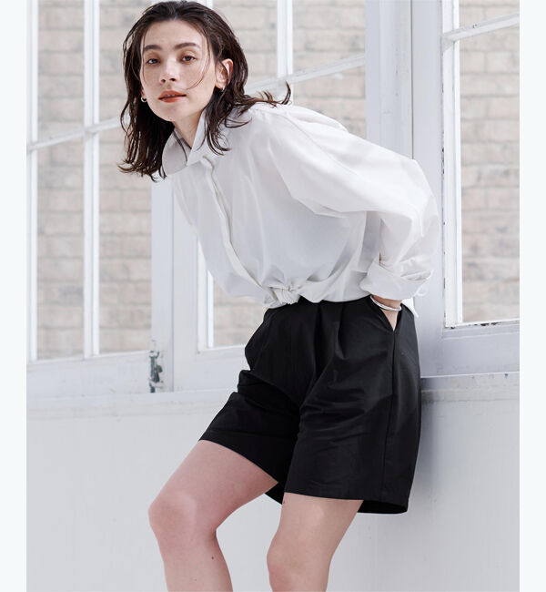 ur's「撥水ハーフパンツ/ラッシュガード」|その他|ブラック