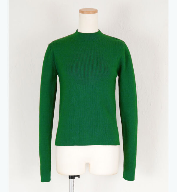 ur's「【影山カレンさんコラボアイテム】フィンガーホール付ハイネックベーシックリブニット」|ニット・セーター|