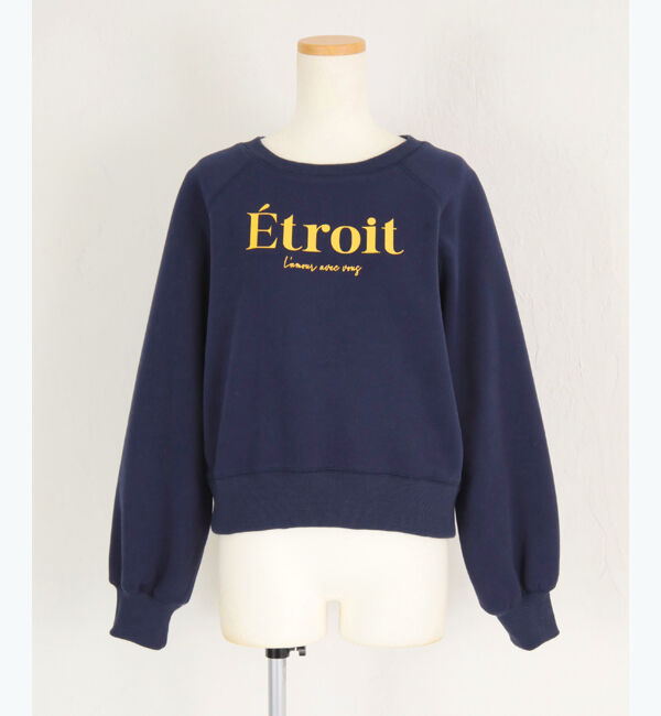 titivate「裏起毛ロゴプリントプルオーバー」|Tシャツ・カットソー|