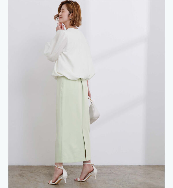 ur's「【星玲奈さんコラボアイテム】ハイウエストタイトスカート」|スカート|