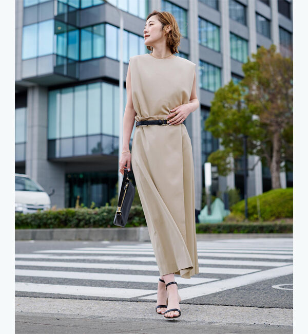 ur's「ベルト付ラップロングスカート」|スカート|