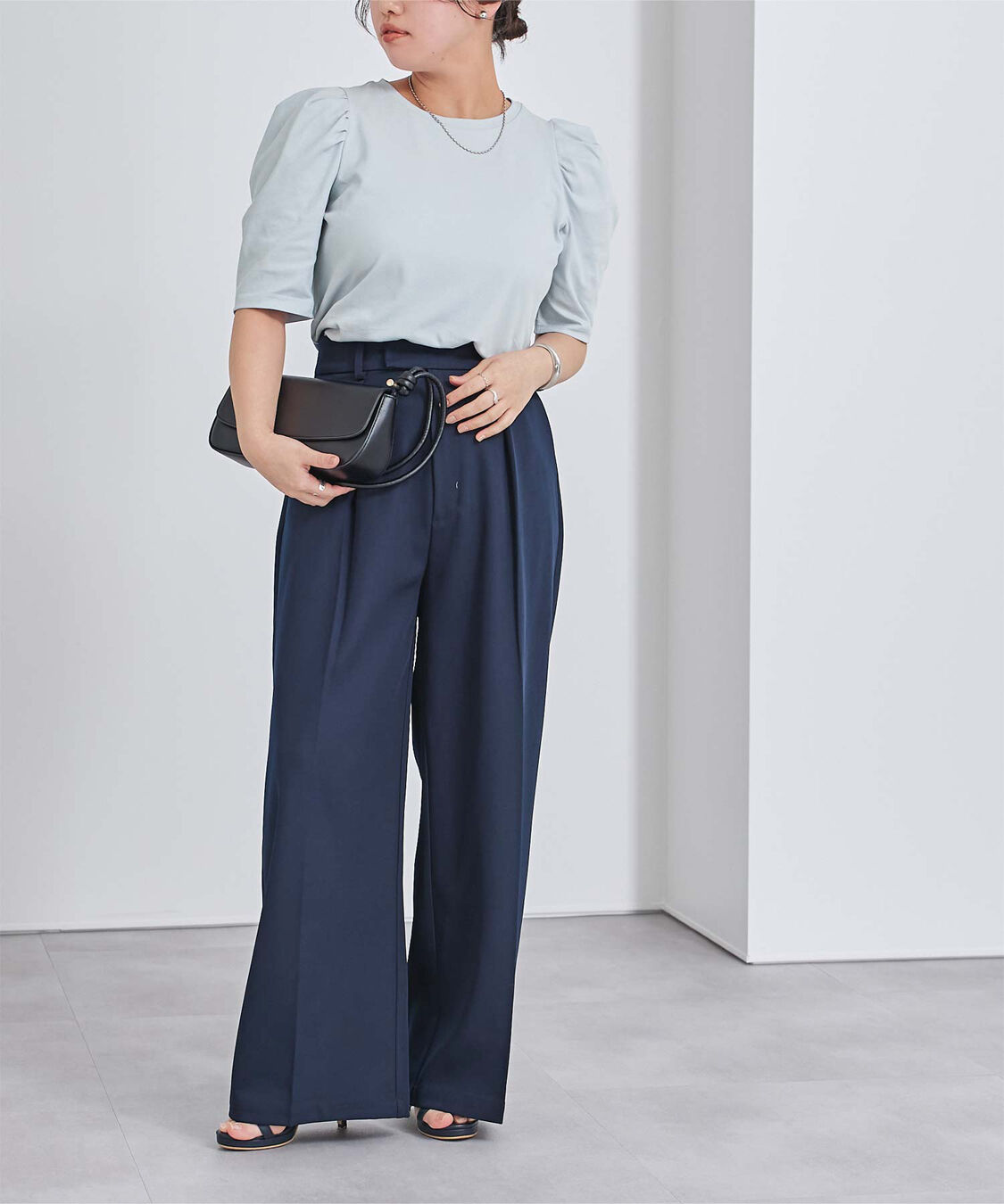 ur's「汗染み防止パフスリーブTシャツ」|Tシャツ・カットソー|