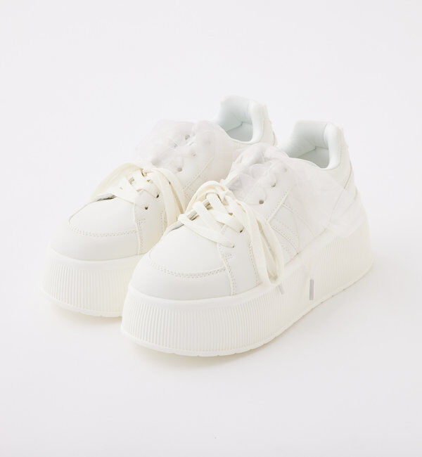  「0151130070【再入荷】リボンカスタムスニーカー」|その他|