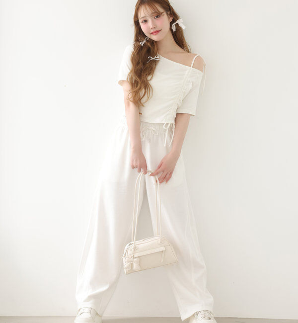  「0151130070【再入荷】リボンカスタムスニーカー」|その他|