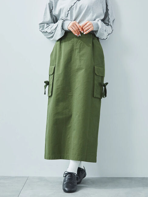 Samansa Mos2「カーゴスカート」|スカート|