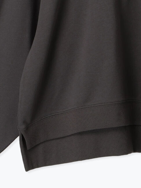 Samansa Mos2 blue「ミニ裏毛アソートプリントプルオーバー」|Tシャツ・カットソー|