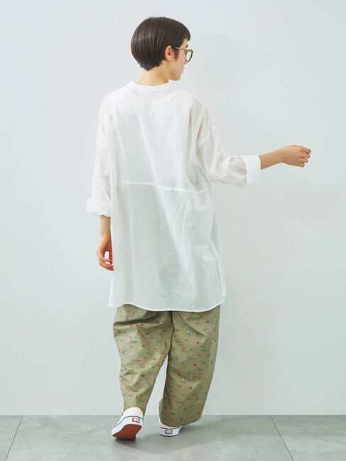 SM2「シアーバンドカラーシャツ」|シャツ・ブラウス|