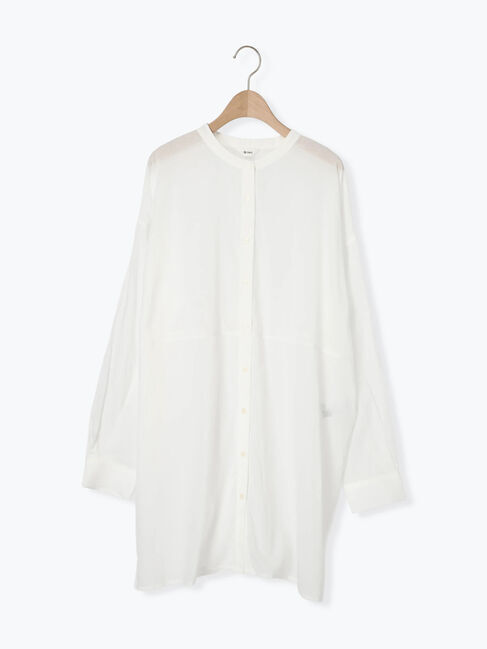 SM2「シアーバンドカラーシャツ」|シャツ・ブラウス|