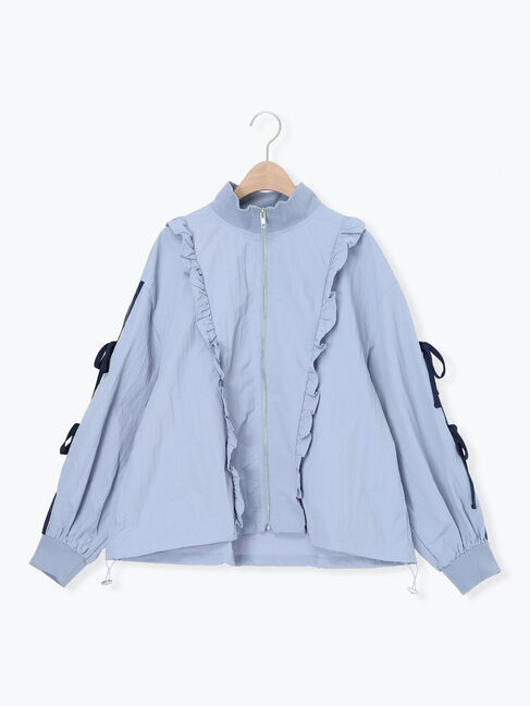 Samansa Mos2「フリルトラックジャケット」|その他|