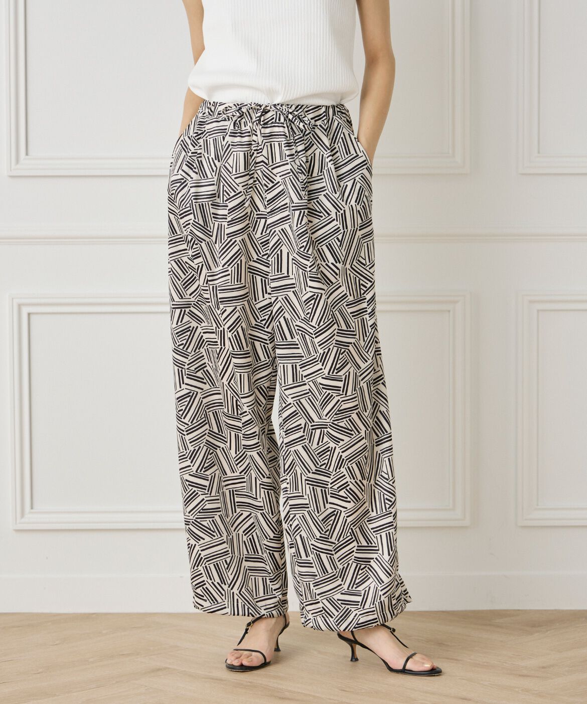 INED「プリントイージーパンツ《YVON》」|その他|