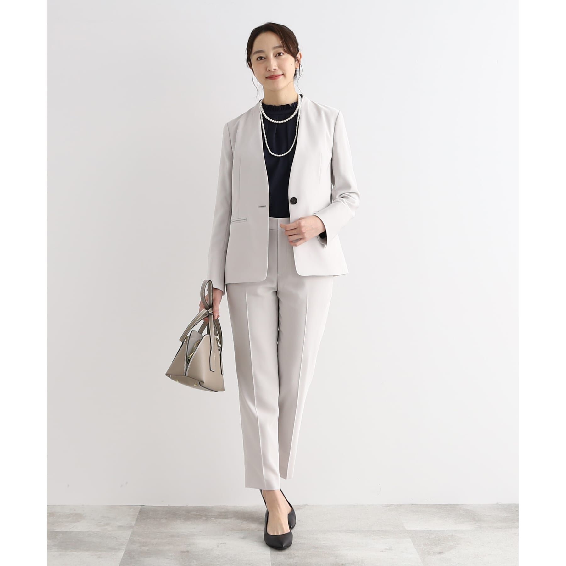 UNTITLED「【セレモニー】2連フェイクパールネックレス」|ネックレス|