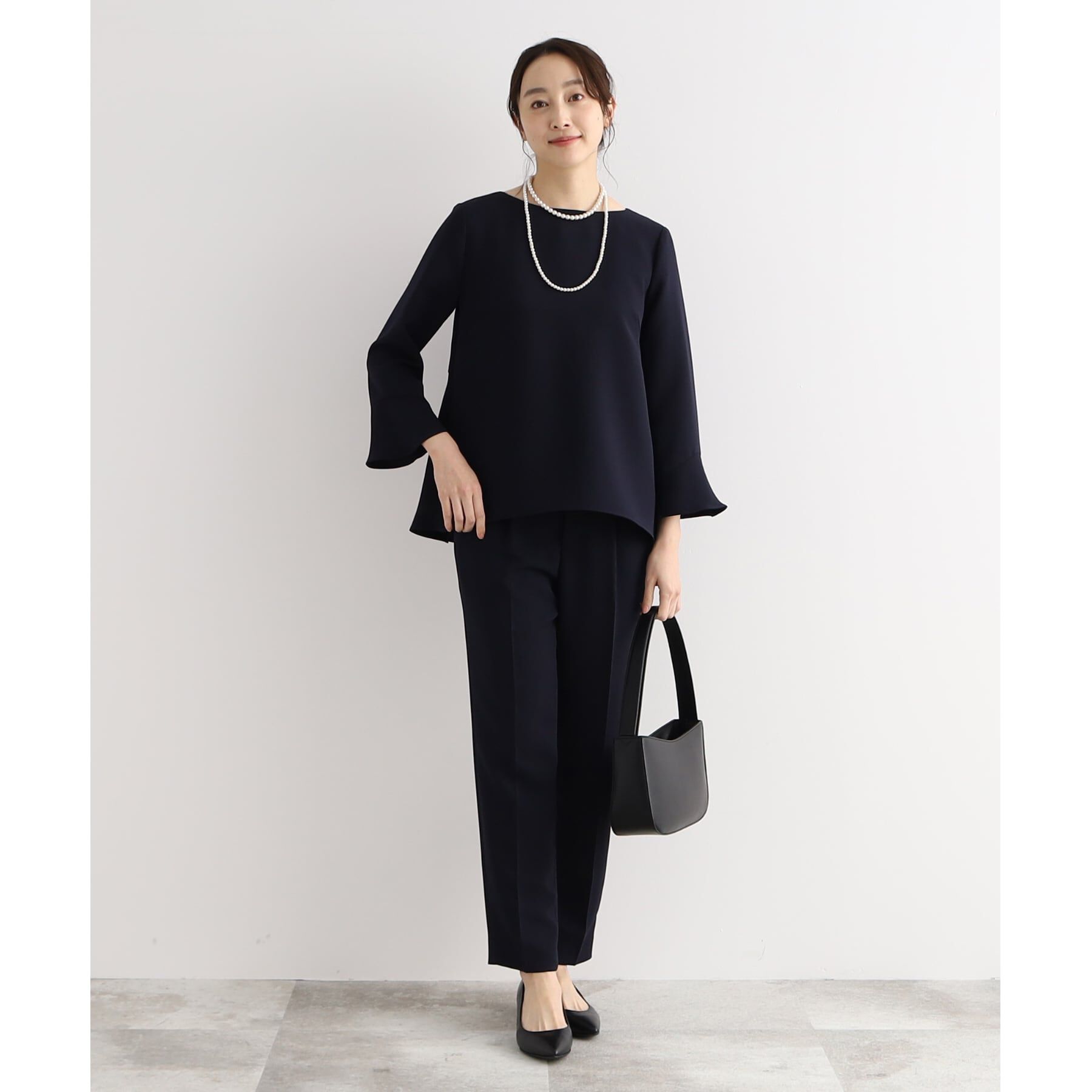 UNTITLED「【セレモニー】2連フェイクパールネックレス」|ネックレス|