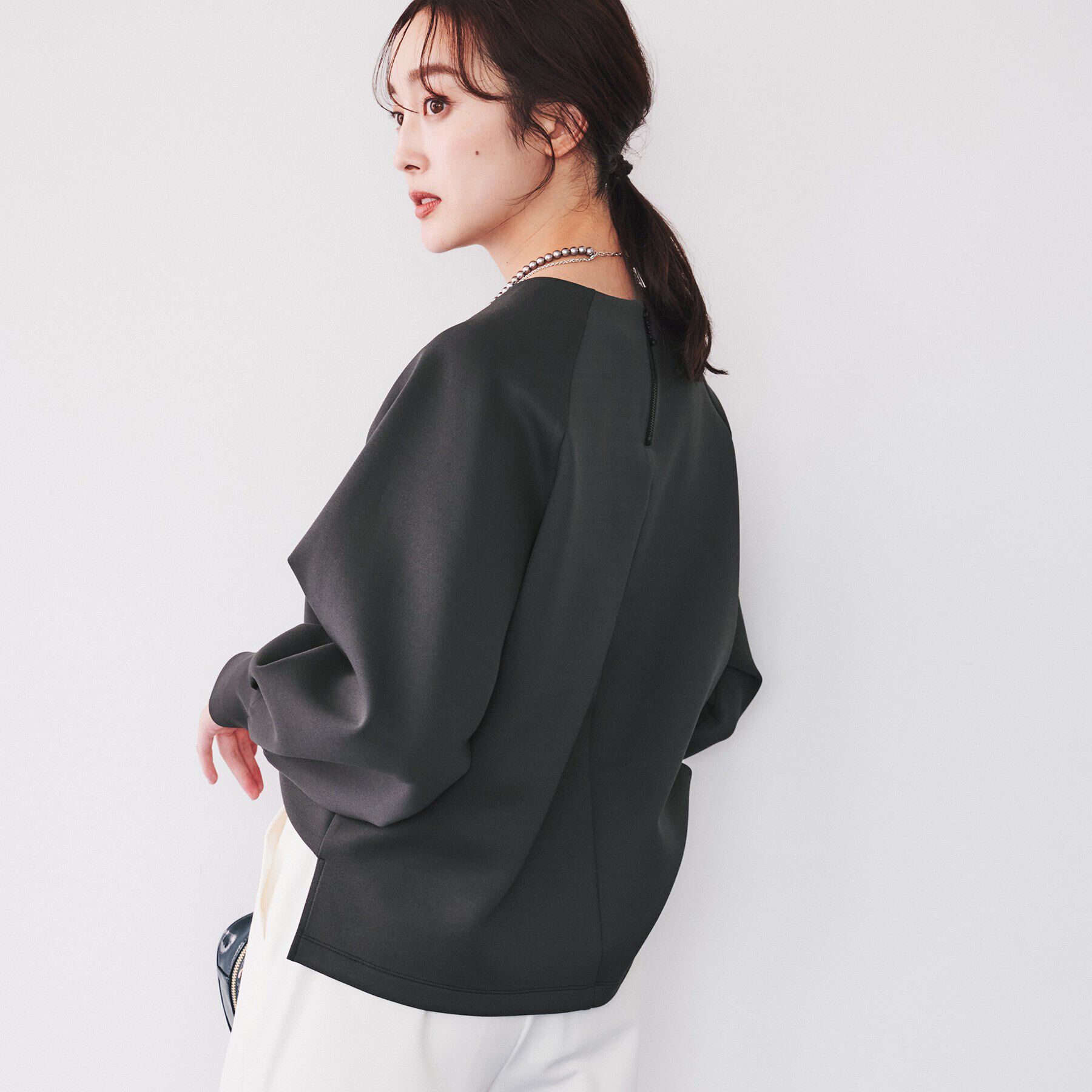 UNTITLED「【スポンディッシュ/セットアップ可能】ダンボールジャージ プルオーバー」|Tシャツ・カットソー|