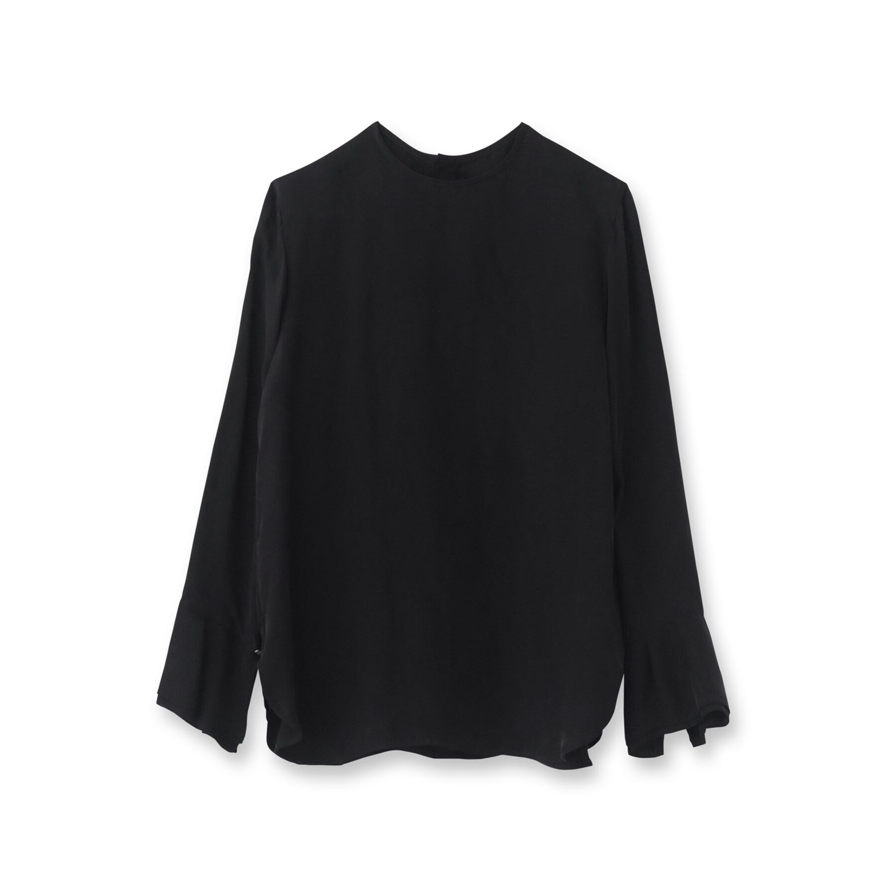 UNTITLED「【日本製/シーズンレス/重ね着にもおすすめ】シルキータッチブラウス」|シャツ・ブラウス|