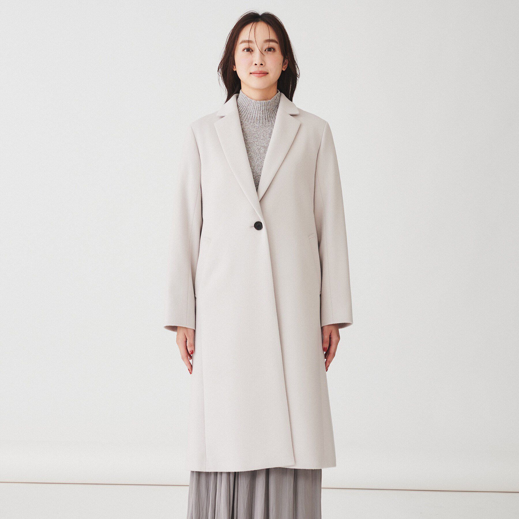 UNTITLED「【日本製】ウールチェスターコート」|チェスターコート|