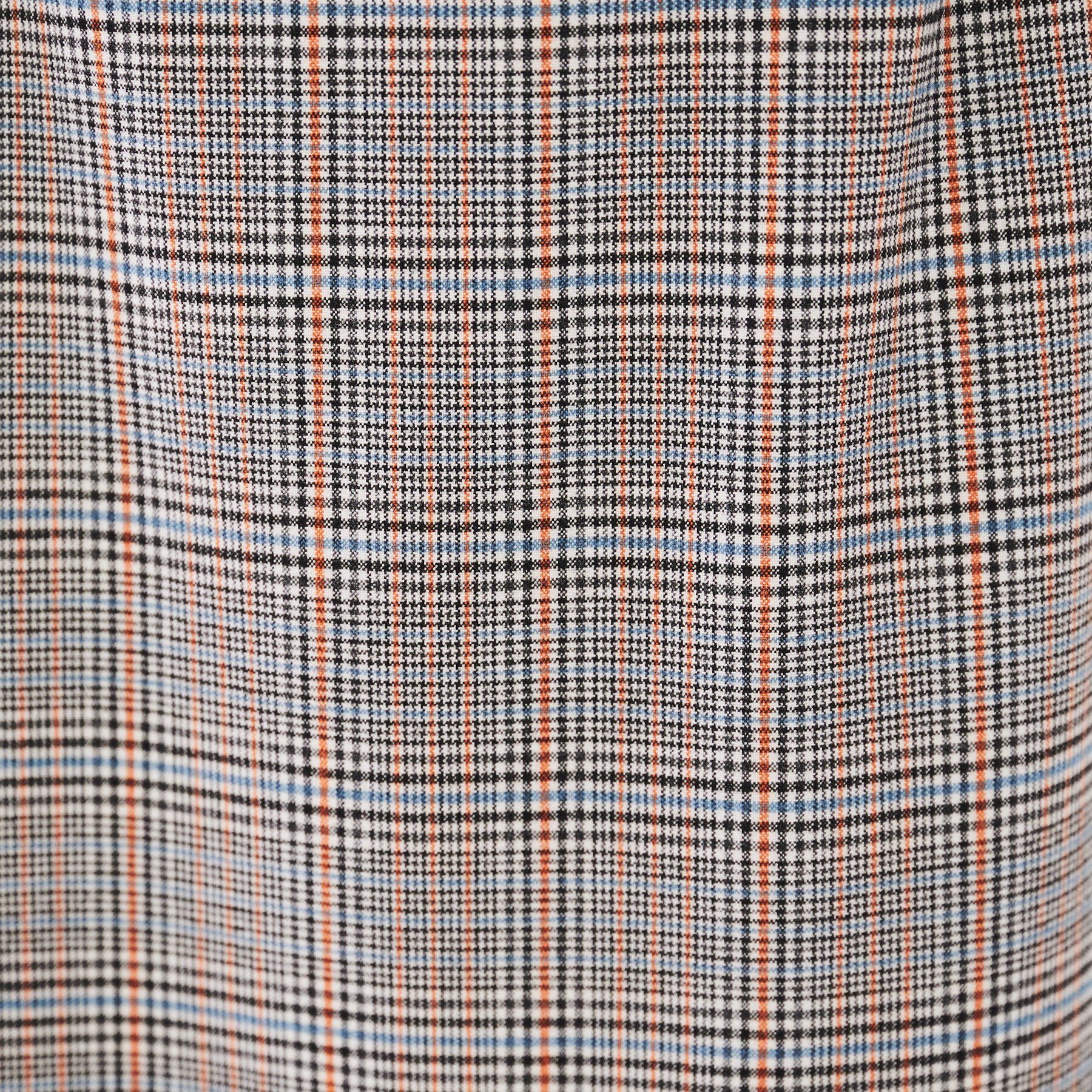 UNTITLED「【後ろウエストゴム/ストレッチ性/日本製】チェックナロースカート」|スカート|