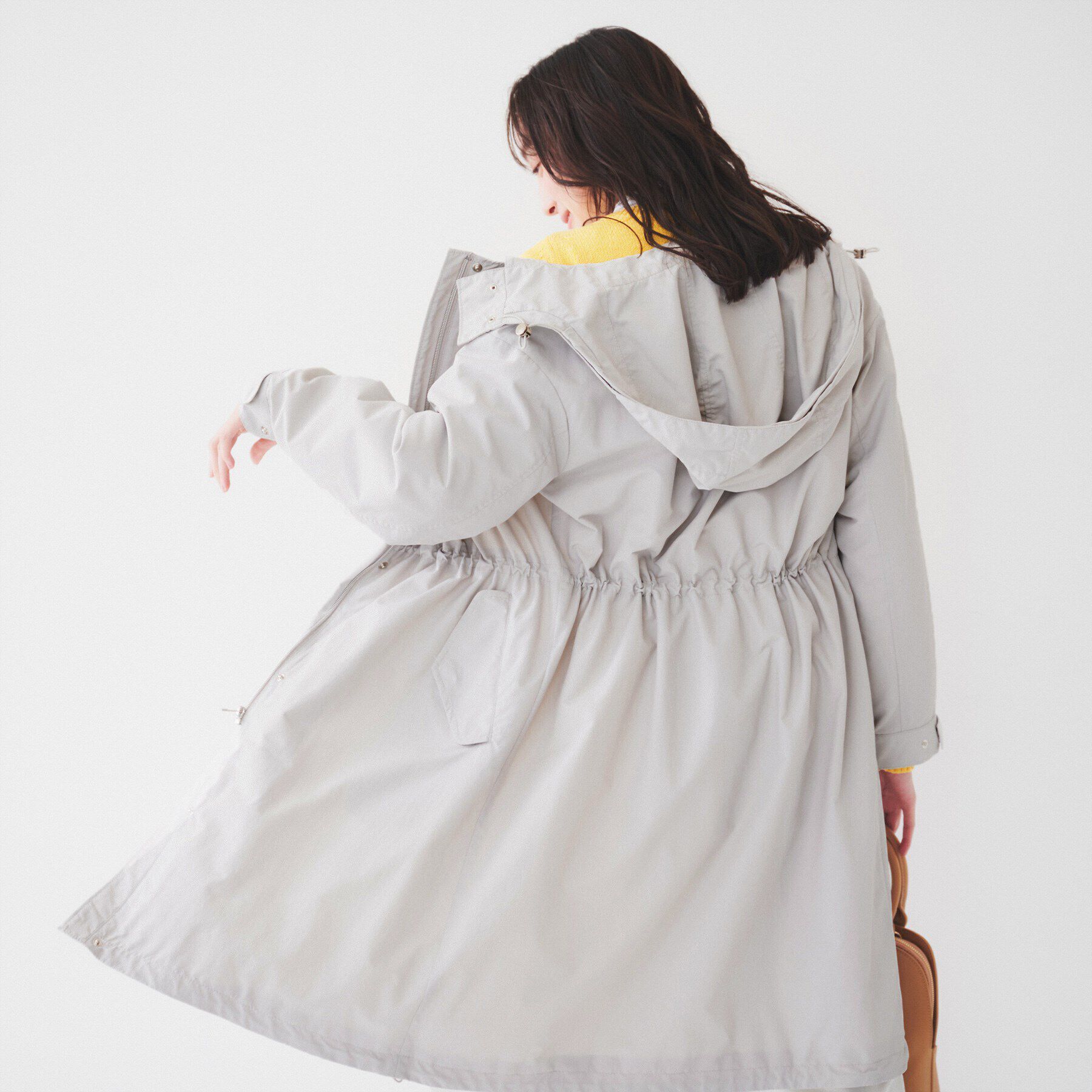 UNTITLED「【きれいめカジュアル】フード2WAY モッズコート」|ミリタリー・モッズコート|