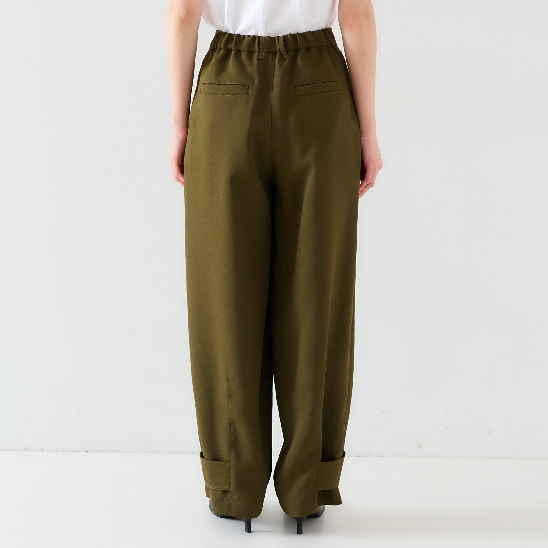 UNTITLED「【トレンド/手洗い可】ミリタリーライク カーブパンツ」|その他|