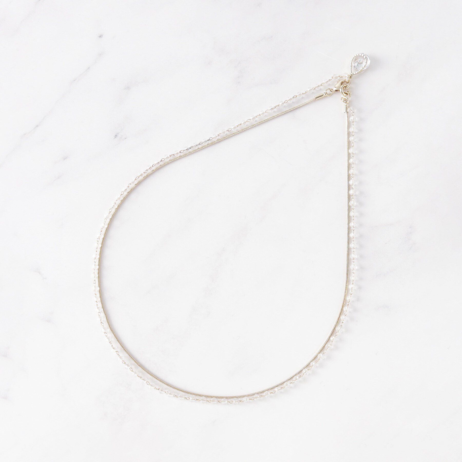 COUP DE CHANCE「マルチチャームネックレス」|ネックレス|ゴールド(307)