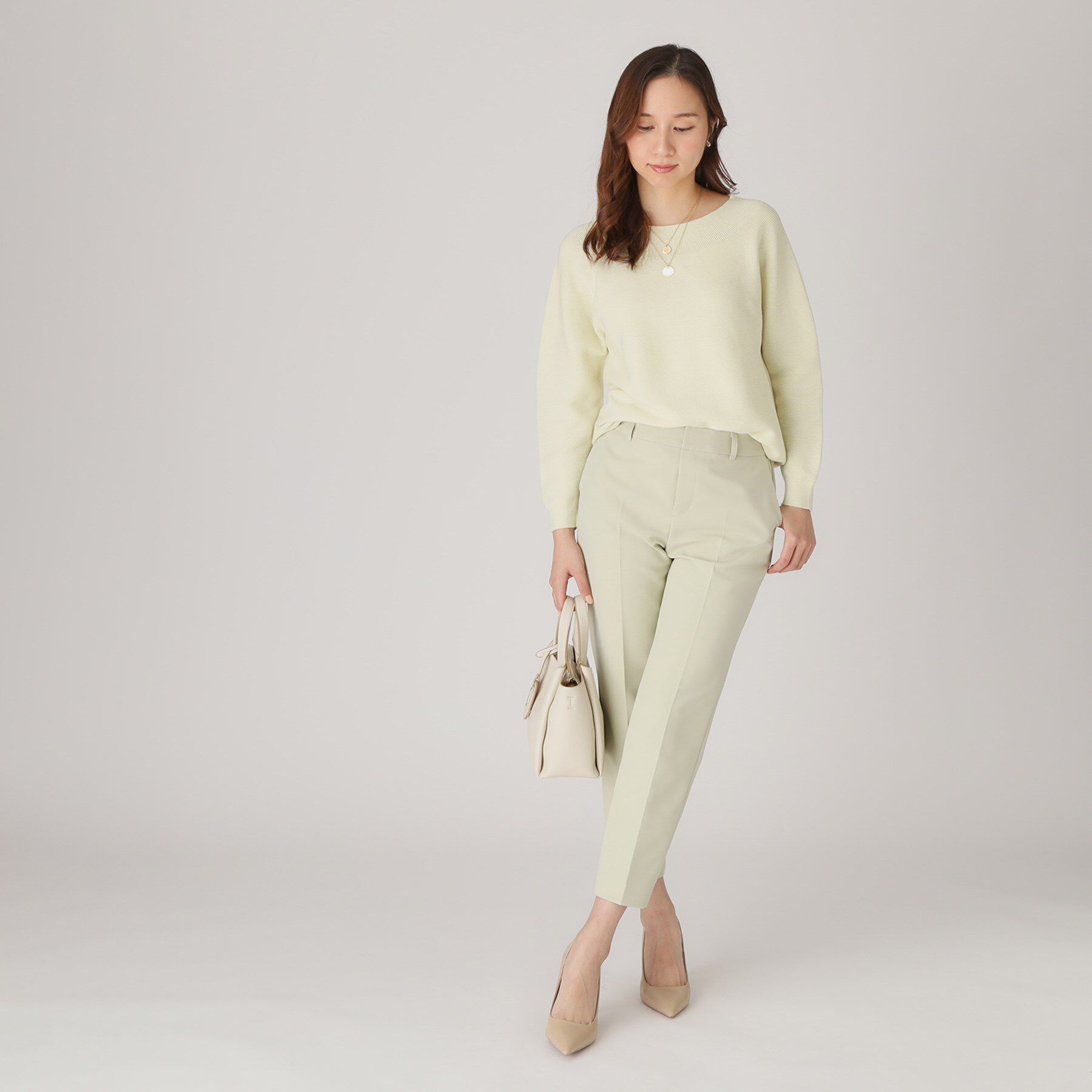 COUP DE CHANCE「【洗える／日本製】無縫製ニットトップス」|ニット・セーター|