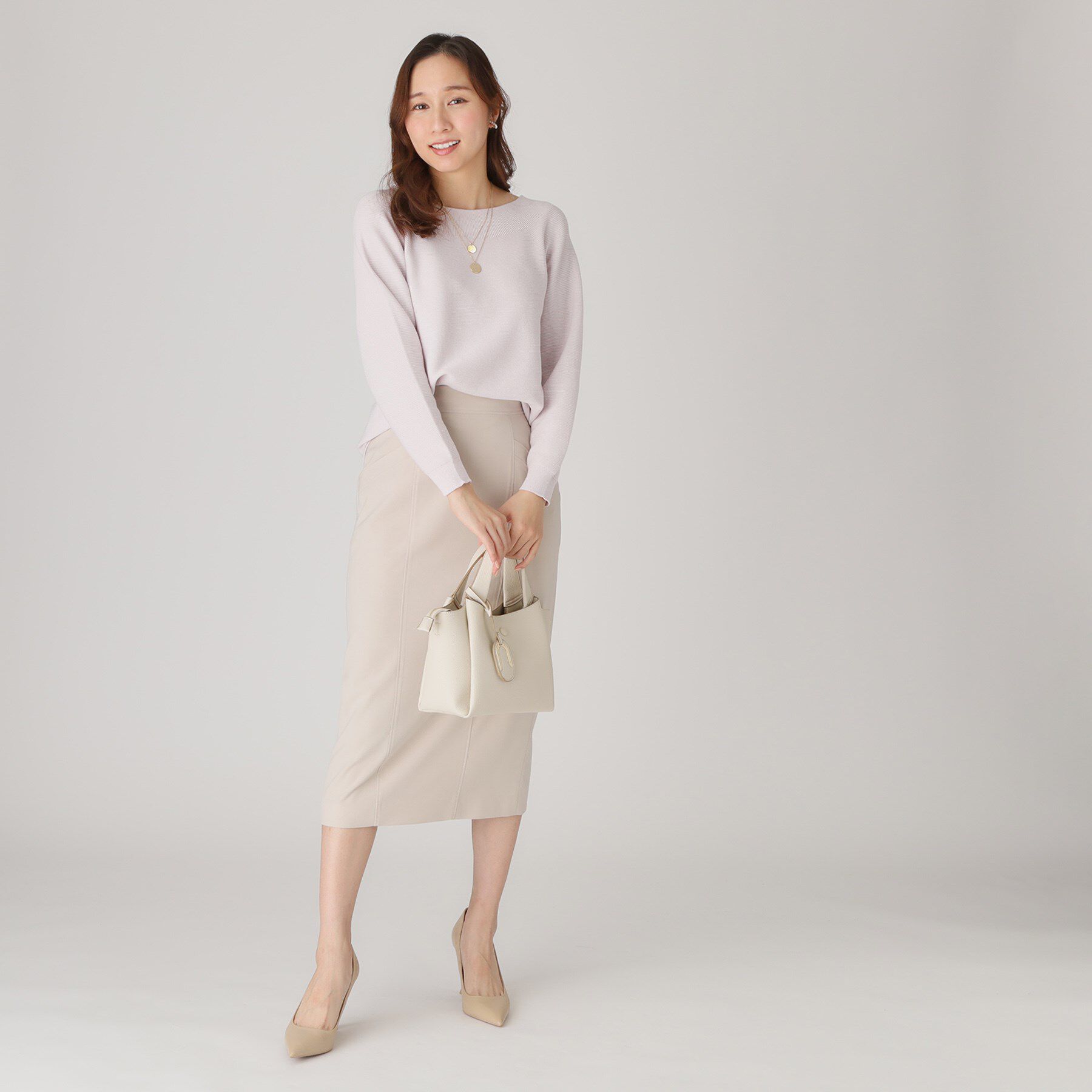 COUP DE CHANCE「【洗える／日本製】無縫製ニットトップス」|ニット・セーター|