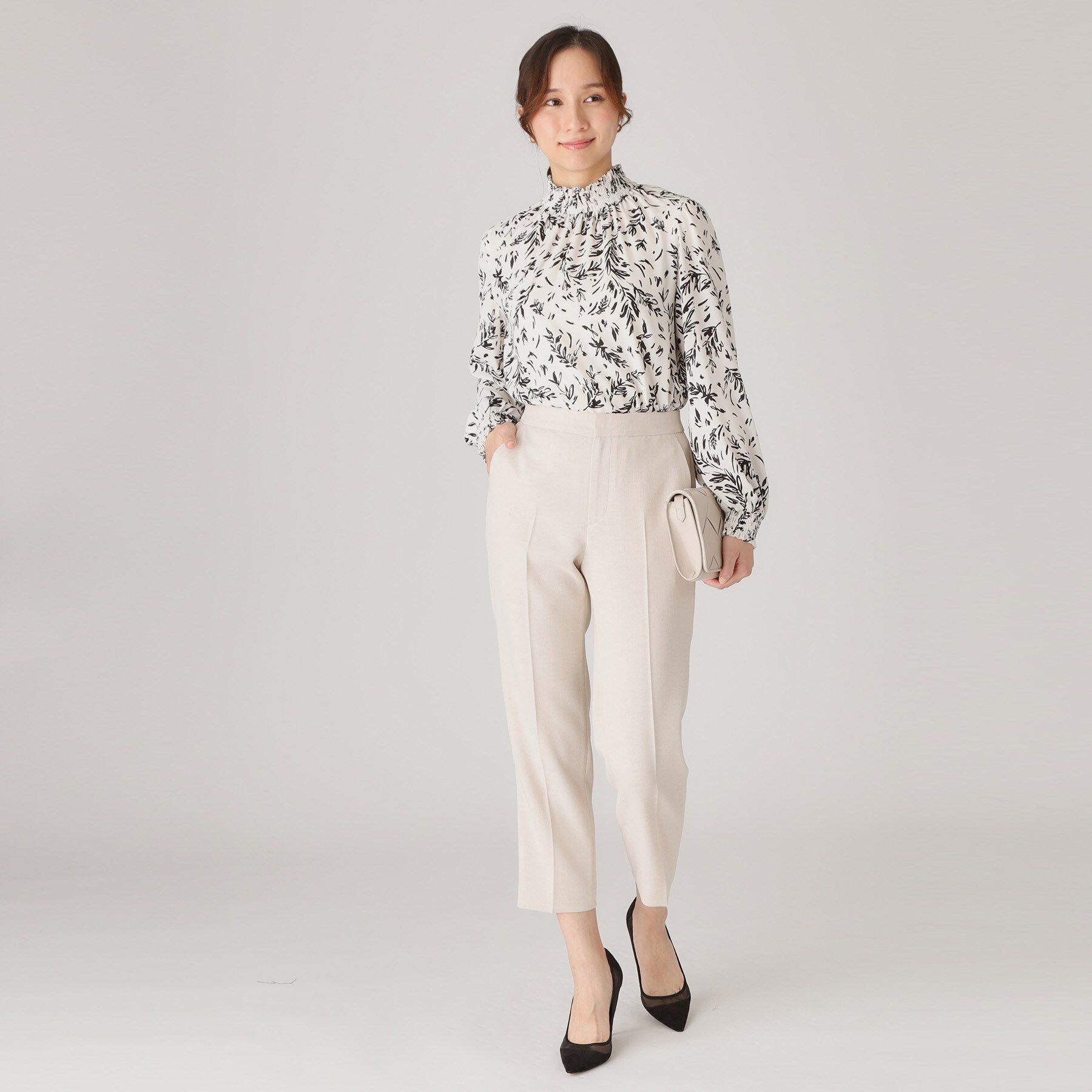 COUP DE CHANCE「【手洗い可／日本製】タックレテーパードパンツ」|その他|