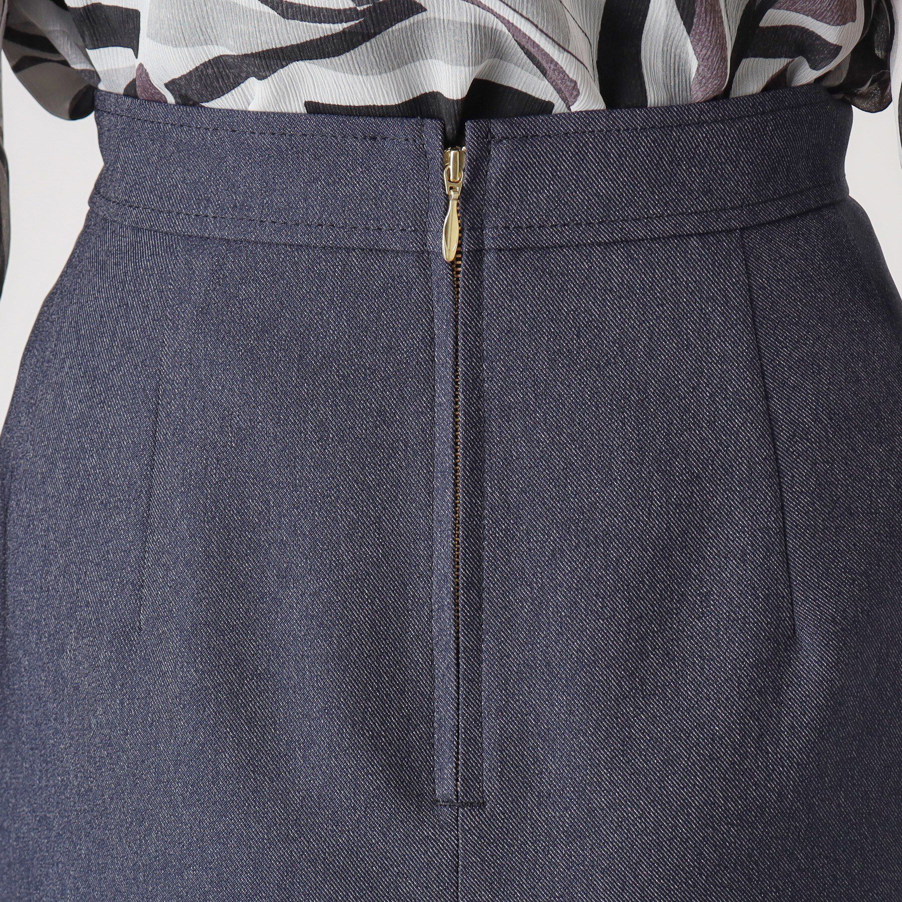 COUP DE CHANCE「【洗える／日本製】デニム調ナロータイトスカート」|スカート|