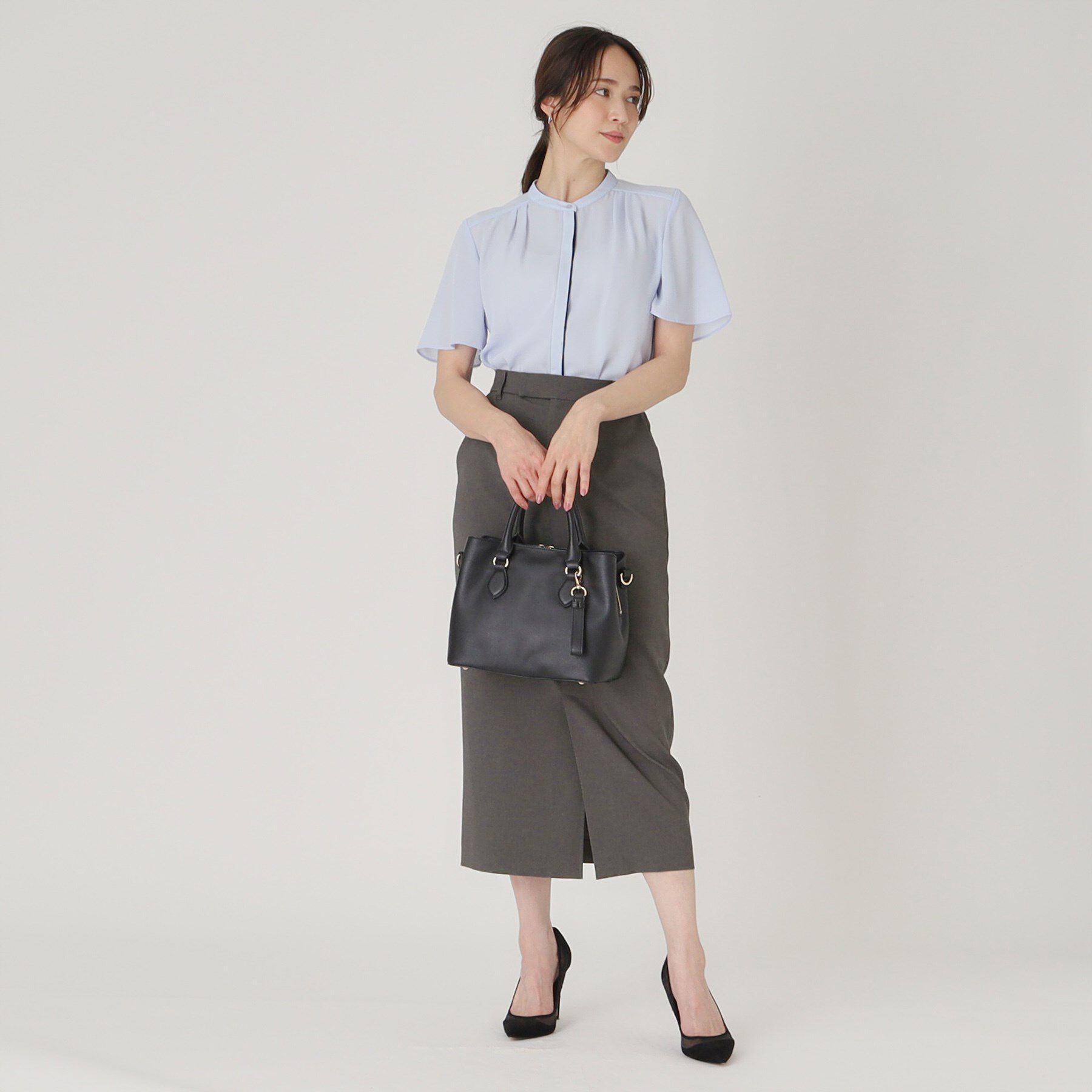 COUP DE CHANCE「【洗える／日本製／ロング丈】ストレートシルエットのスカート」|スカート|