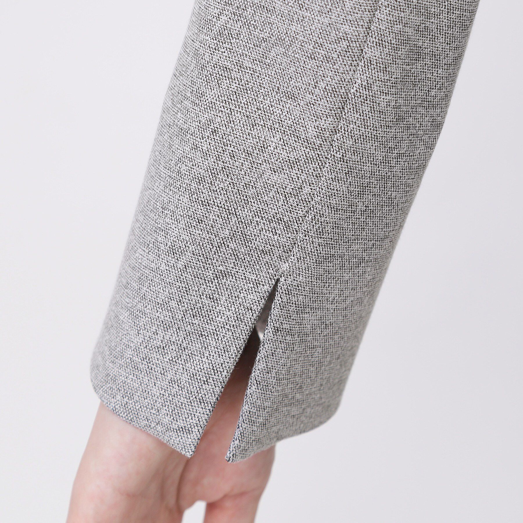 COUP DE CHANCE「【手洗い可／日本製／スーツ可】美シルエットのカラーレスジャケット」|ノーカラージャケット|