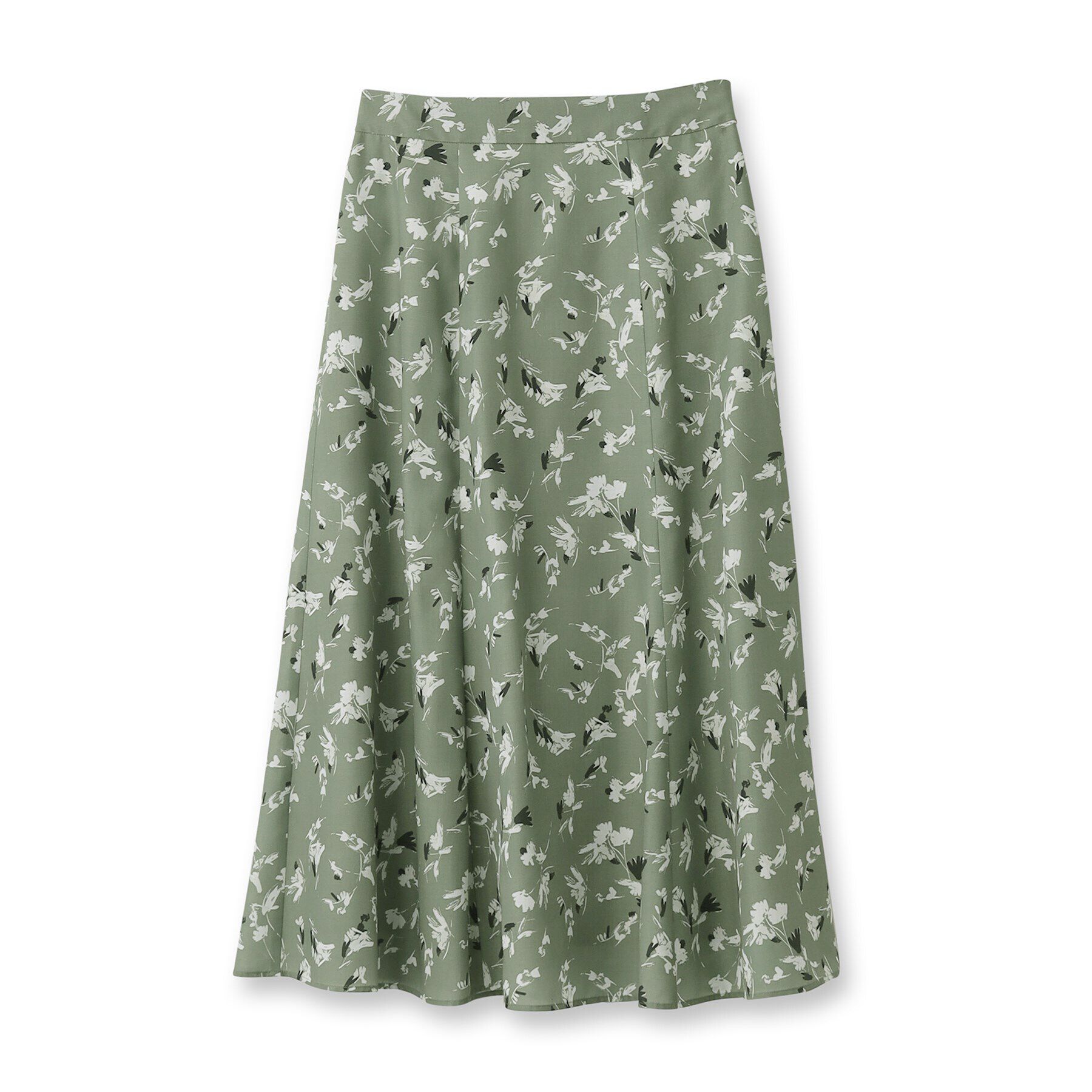 Reflect「【マシンウォッシュ可】フラワー柄フレアスカート」|スカート|