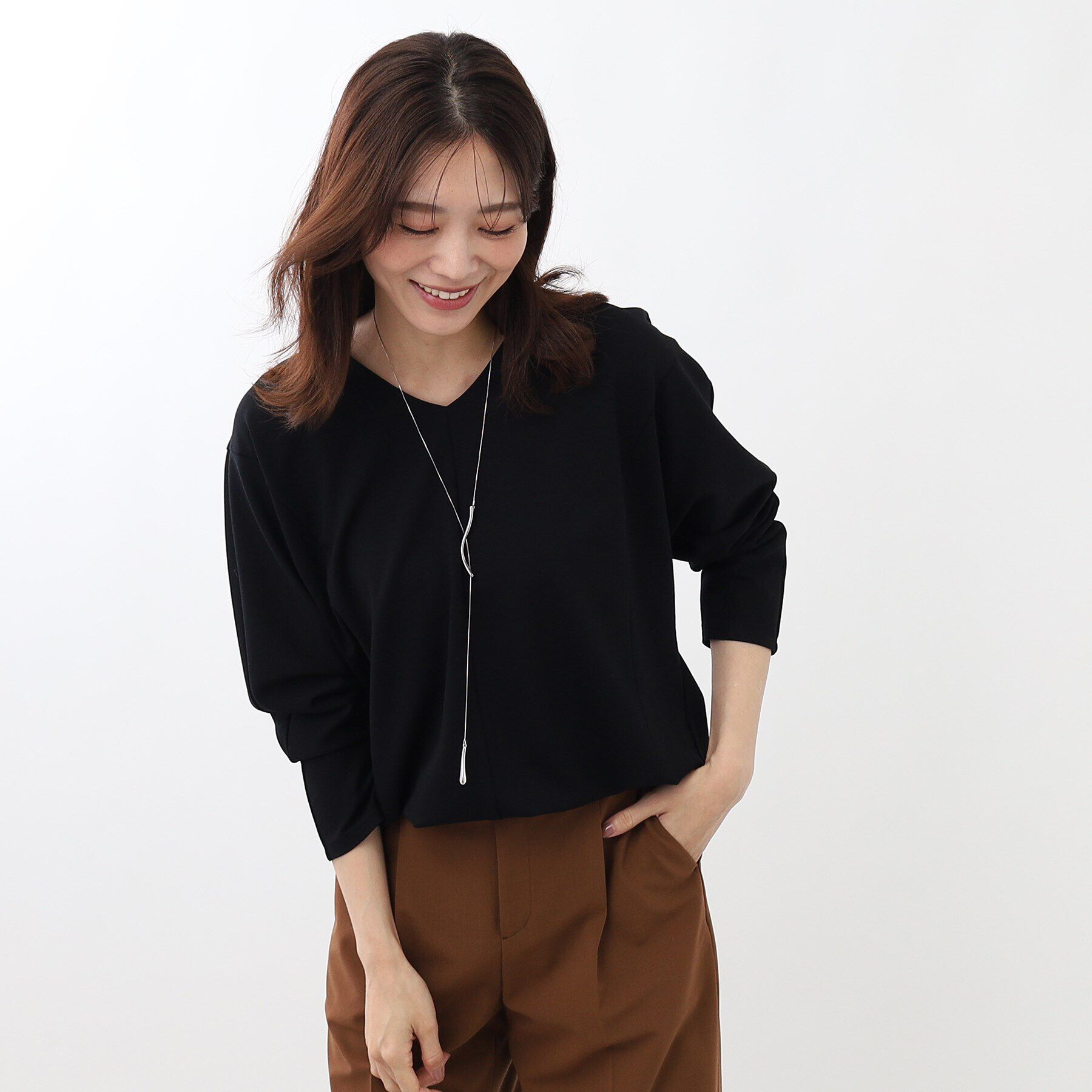 Reflect「【手洗い可】ドルマンスリーブプルオーバー」|Tシャツ・カットソー|