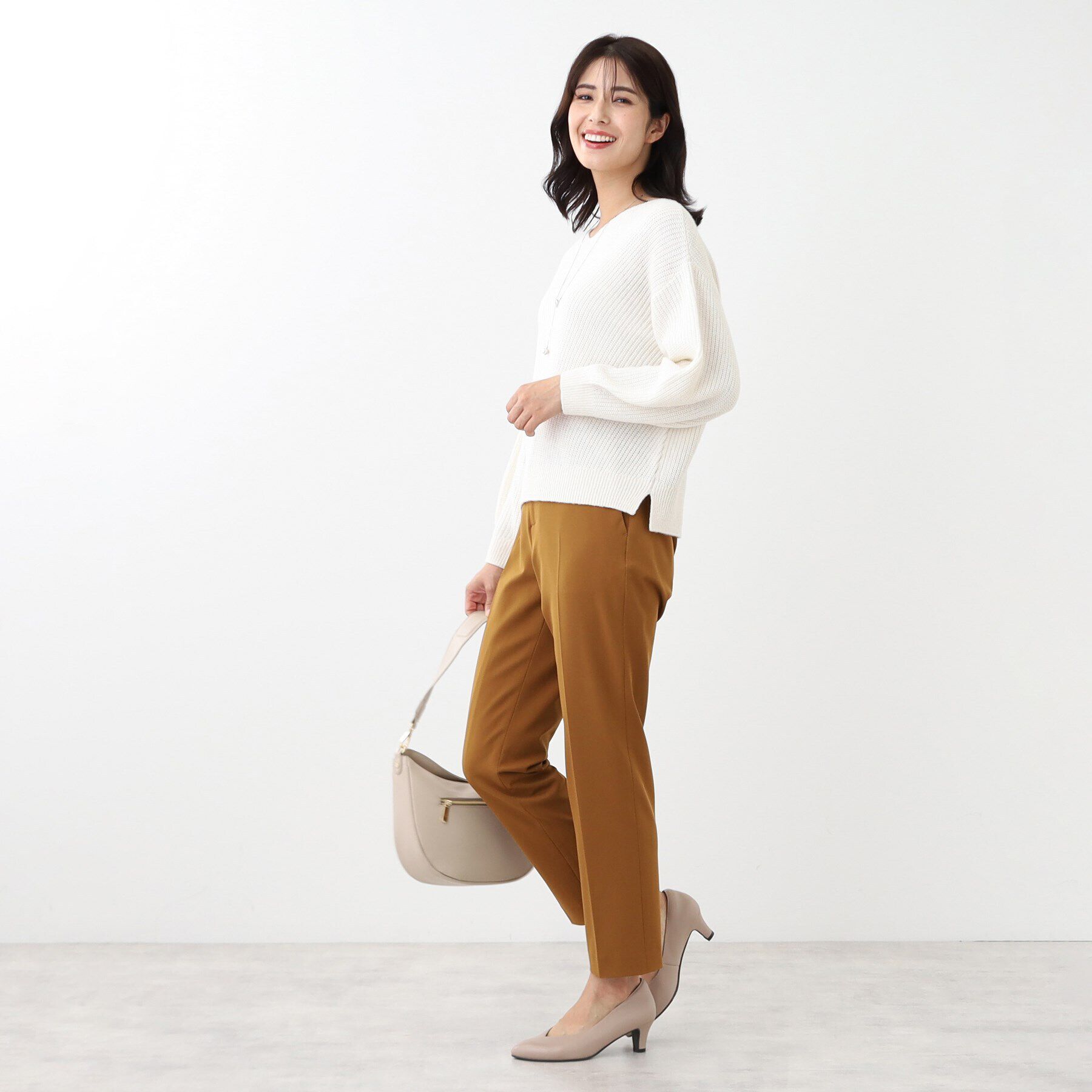 Reflect「【WEB限定カラーあり／私のパンツ／手洗い可】テーパードパンツ」|その他|