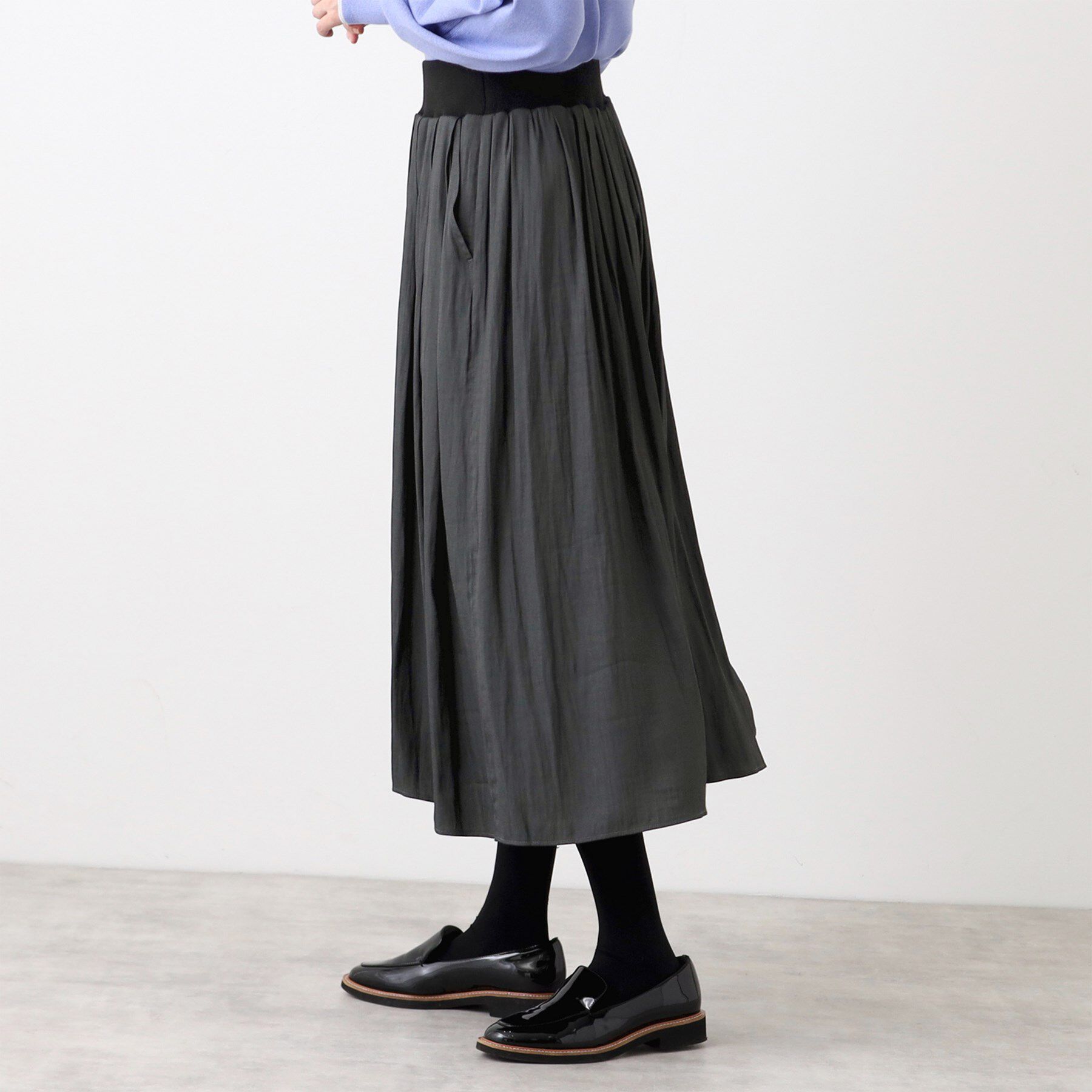 Reflect「【手洗い可／ウエスト総ゴム】シャンブレースカーチョパンツ」|その他|