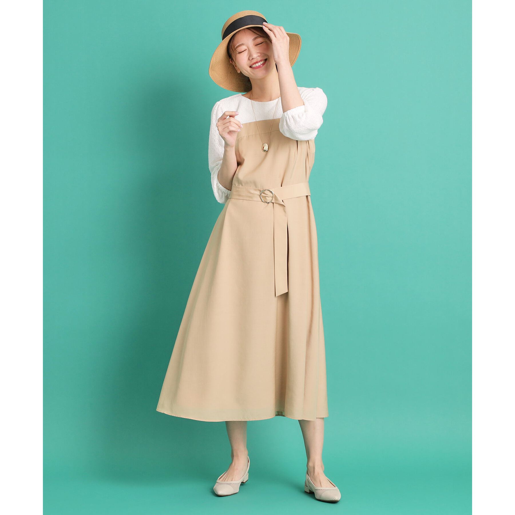 Reflect「【折りたたみ可】リボンデザインハット」|ハット|