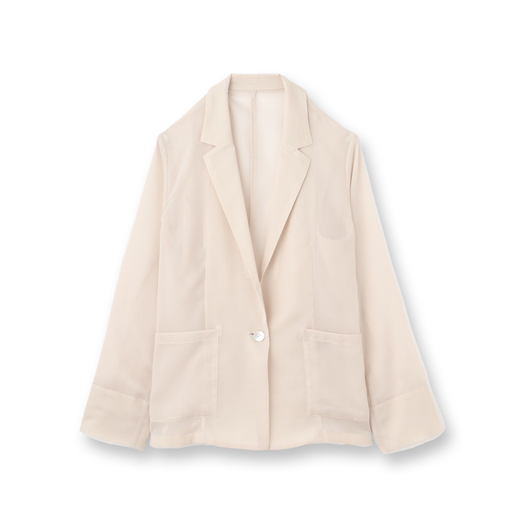 Reflect「【接触冷感／洗える】シアージャケット」|テーラードジャケット|